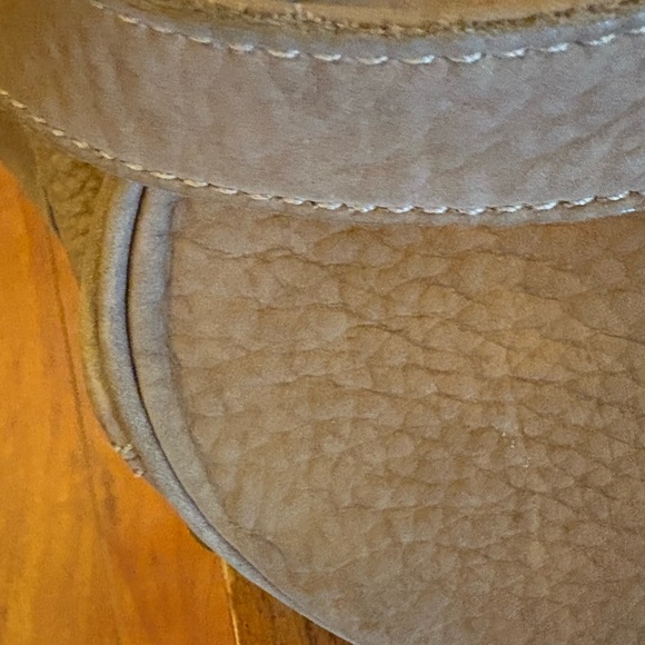 Coach 4944 Pebbled Leather Sling Backpack Taupe, Brass Hardware, Vintage 1990s - Picture 13 of 16